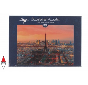 BLUEBIRD, , , PUZZLE PAESAGGI BLUEBIRD CITTA EIFFEL TOWER, PARIGIEUR 1000 PZ