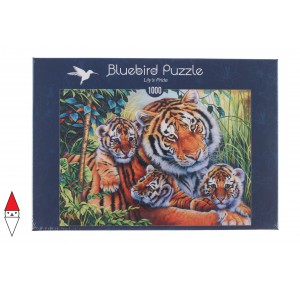 BLUEBIRD, , , PUZZLE ANIMALI BLUEBIRD TIGRI LILYS PRIDE 1000 PZ