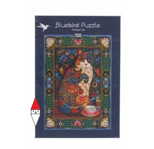 , , , PUZZLE ANIMALI BLUEBIRD GATTI PAINTED CAT 1500 PZ