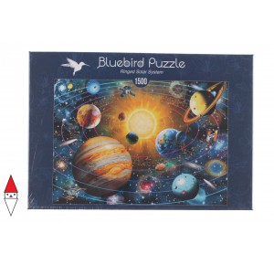 , , , PUZZLE TEMATICO BLUEBIRD SPAZIO RINGED SOLAR SYSTEM PIANETI 1500 PZ