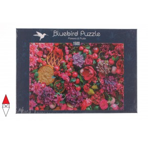 , , , PUZZLE PAESAGGI BLUEBIRD FIORI E GIARDINI FLOWERS & FRUITS 1500 PZ