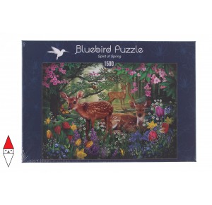 BLUEBIRD, , , PUZZLE ANIMALI BLUEBIRD CERBIATTI SPIRIT OF SPRING 1500 PZ