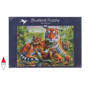 BLUEBIRD, , , PUZZLE ANIMALI BLUEBIRD TIGRI TIGER AND CUBS 1500 PZ