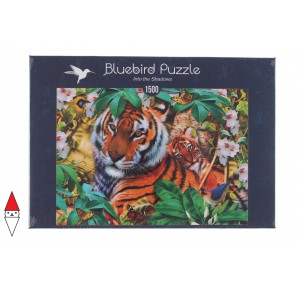 BLUEBIRD, , , PUZZLE ANIMALI BLUEBIRD TIGRI INTO THE SHADOWS 1500 PZ