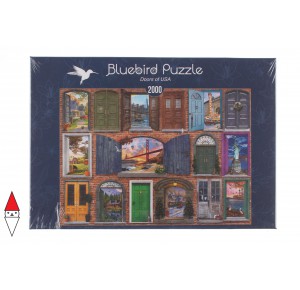 , , , PUZZLE OGGETTI BLUEBIRD PORTE DOORS OF USA 2000 PZ