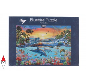 BLUEBIRD, , , PUZZLE PAESAGGI BLUEBIRD FONDALI MARINI TROPICAL BAY 3000 PZ