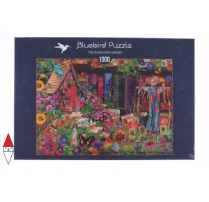 , , , PUZZLE PAESAGGI BLUEBIRD FIORI E GIARDINI THE SCARECROWS GARDEN 1000 PZ