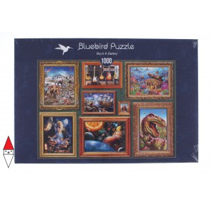 , , , PUZZLE TEMATICO BLUEBIRD GALLERIA BOYS 8 GALLERY 1000 PZ