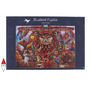 , , , PUZZLE ANIMALI BLUEBIRD ANIMALI VARI ANIMAL TOTEM 1000 PZ