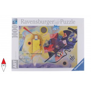 , , , PUZZLE ARTE RAVENSBURGER KANDINSKY YELLOW, RED, BLUE 1000 PZ