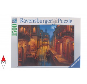 , , , PUZZLE PAESAGGI RAVENSBURGER CITTA CANALE VENEZIANO 1500 PZ