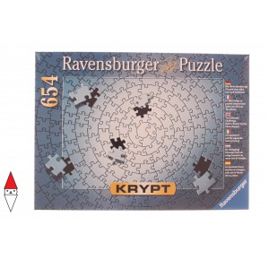 , , , PUZZLE TEMATICO RAVENSBURGER GIOCHI DI COLORE KRYPT SILVER 654 PZ