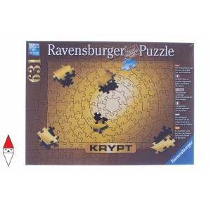 RAVENSBURGER, , , PUZZLE TEMATICO RAVENSBURGER GIOCHI DI COLORE KRYPT GOLD 631 PZ