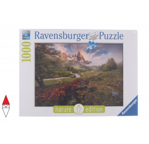 , , , PUZZLE PAESAGGI RAVENSBURGER MONTAGNA ATMOSFERA PITTORESCA 1000 PZ