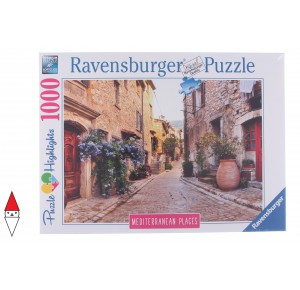 RAVENSBURGER, , , PUZZLE PAESAGGI RAVENSBURGER VILLAGGI MEDITERRANEAN FRANCE 1000 PZ