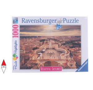 , , , PUZZLE PAESAGGI RAVENSBURGER CITTA ROMA 1000 PZ