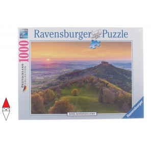 RAVENSBURGER, , , PUZZLE PAESAGGI RAVENSBURGER CASTELLO DI HOHENZOLLERN 1000 PZ