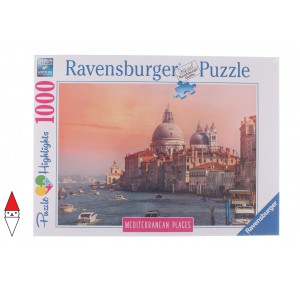 RAVENSBURGER, , , PUZZLE PAESAGGI RAVENSBURGER CITTA MEDITERRANEAN ITALY VENEZIA 1000 PZ