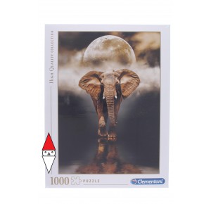 CLEMENTONI, , , PUZZLE ANIMALI CLEMENTONI ELEFANTI THE ELEPHANT 1000 PZ