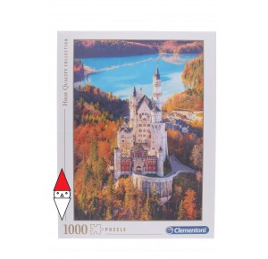 , , , PUZZLE EDIFICI CLEMENTONI CASTELLO DI NEUSCHWANSTEIN 1000 PZ