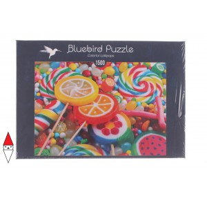 BLUEBIRD, , , PUZZLE OGGETTI BLUEBIRD ALIMENTI COLORFUL LOLLIPOPS CARAMELLE 1500 PZ