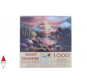 , , , PUZZLE PAESAGGI SUNSOUT DESERTO JAMES LEE SUNSET SPLENDOR 1000 PZ