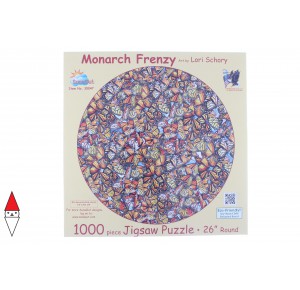 SUNSOUT, , , PUZZLE ANIMALI SUNSOUT FARFALLE LORI SCHORY MONARCH FRENZY 1000 PZ