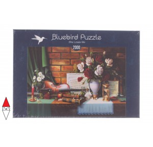 BLUEBIRD, , , PUZZLE TEMATICO BLUEBIRD NATURA MORTA SHE LOVES ME 2000 PZ