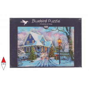 , , , PUZZLE TEMATICO BLUEBIRD NATALE CHRISTMAS AT HOME 1000 PZ