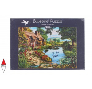 , , , PUZZLE EDIFICI BLUEBIRD COTTAGES E CHALETS COTTAGE BY THE LAKE 1000 PZ