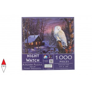 , , , PUZZLE PAESAGGI SUNSOUT INVERNO TERRY DOUGHTY - NIGHT WATCH 1000 PZ