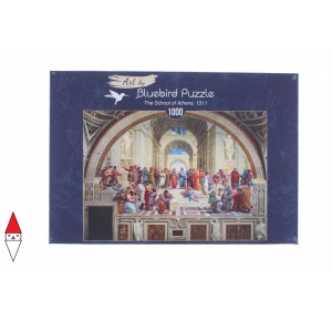 , , , PUZZLE ARTE BLUEBIRD RINASCIMENTO RAPHAEL THE SCHOOL OF ATHENS 1511 1000 PZ