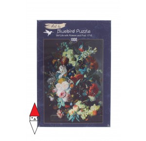 BLUEBIRD, , , PUZZLE ARTE BLUEBIRD PITTURA FIAMMINGA J.V.HUYSUM STILL LIFE 1000 PZ