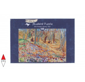 , , , PUZZLE ARTE BLUEBIRD PITTURA 1900 EDVARD MUNCH ELM FORREST IN SPRING 1923 60130