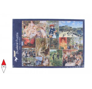 , , , PUZZLE ARTE BLUEBIRD AUGUSTE RENOIR COLLAGE 6000 PZ