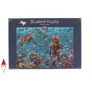 BLUEBIRD, , , PUZZLE ANIMALI BLUEBIRD FONDALI MARINI UNDER THE SEA 3000 PZ