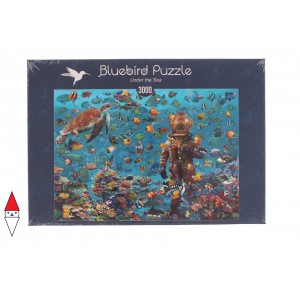 , , , PUZZLE ANIMALI BLUEBIRD FONDALI MARINI UNDER THE SEA 3000 PZ