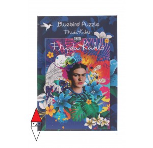 , , , PUZZLE TEMATICO BLUEBIRD PERSONAGGI CELEBRI FRIDA KAHLO 1500 PZ