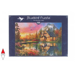 , , , PUZZLE PAESAGGI BLUEBIRD COTTAGES E CHALETS THE MOUNTAIN CABIN 1000 PZ