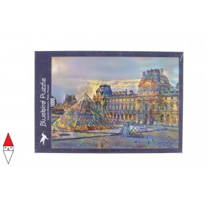 BLUEBIRD, , , PUZZLE EDIFICI BLUEBIRD LOUVRE MUSEUM PARIS FRANCE 1000 PZ