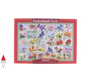 CASTORLAND, , , PUZZLE TEMATICO CASTORLAND FIORI E GIARDINI VINTAGE FLORAL 1000 PZ