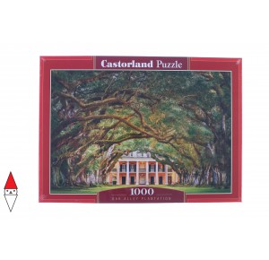 CASTORLAND, , , PUZZLE PAESAGGI CASTORLAND ALBERI OAK ALLEY PLANTATION 1000 PZ