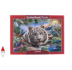 CASTORLAND, , , PUZZLE ANIMALI CASTORLAND TIGRI TWILIGHT 1500 PZ