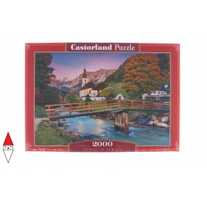 , , , PUZZLE PAESAGGI CASTORLAND VILLAGGI SUNSET IN RAMSAU 2000 PZ