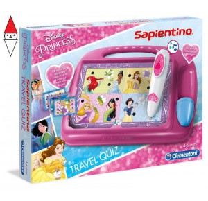 CLEMENTONI, , , GIOCO EDUCATIVO CLEMENTONI SAPIENTINO TRAVEL QUIZ PRINCESS