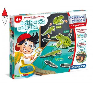 CLEMENTONI, , , GIOCO EDUCATIVO CLEMENTONI SG SAPIENTINO CICLO RANA CON MAGNETI