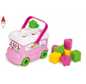 CLEMENTONI, , , PRIMA INFANZIA CLEMENTONI BABY MINNIE BUS INSERIMENTO FORME