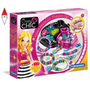 CLEMENTONI, , , GIOCO DI IMITAZIONE CLEMENTONI CRAZY CHIC - BRACCIALI MULTICOLOR