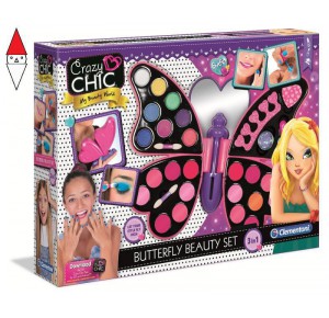 CLEMENTONI, , , GIOCO DI IMITAZIONE CLEMENTONI CRAZY CHIC - BUTTERFLY BEAUTY SET