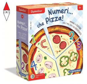 CLEMENTONI, , , GIOCO EDUCATIVO CLEMENTONI GIOCO SUI NUMERI... CHE PIZZA